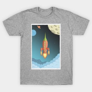 Wanderlust in space T-Shirt